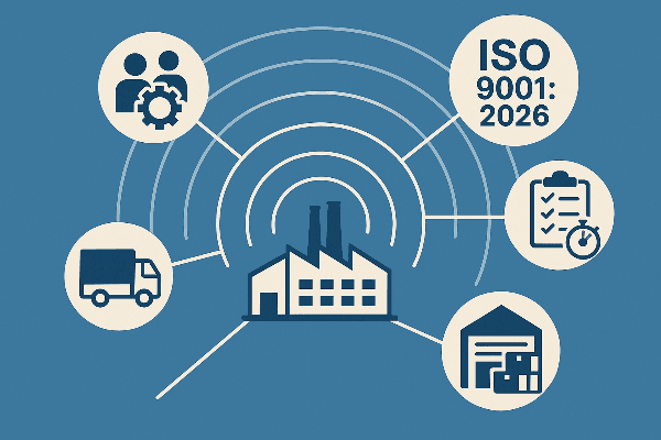 ISO 9001:2026 e sistema di gestione qualità nella catena dei processi